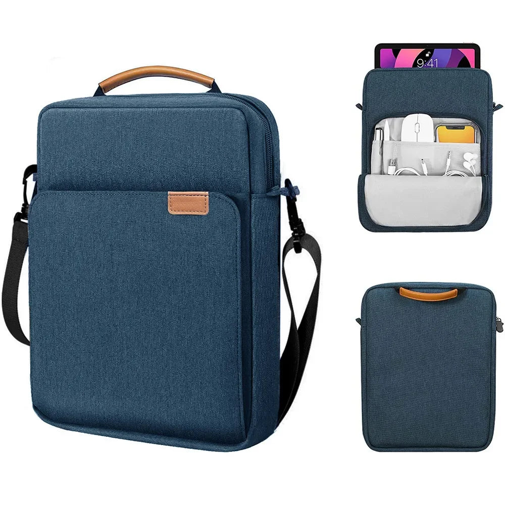 Shoulder Laptop Bag for MacBook Air M1/M2 & iPad Pro