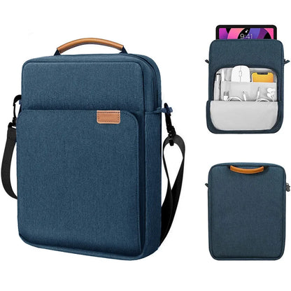 Shoulder Laptop Bag for MacBook Air M1/M2 & iPad Pro