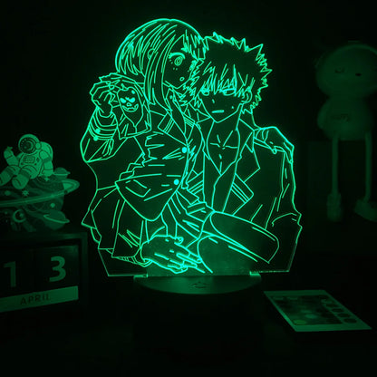 My Hero Academia Anime 3D LED Night Light