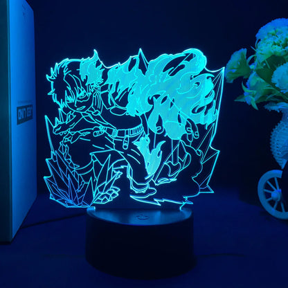 My Hero Academia Anime 3D LED Night Light