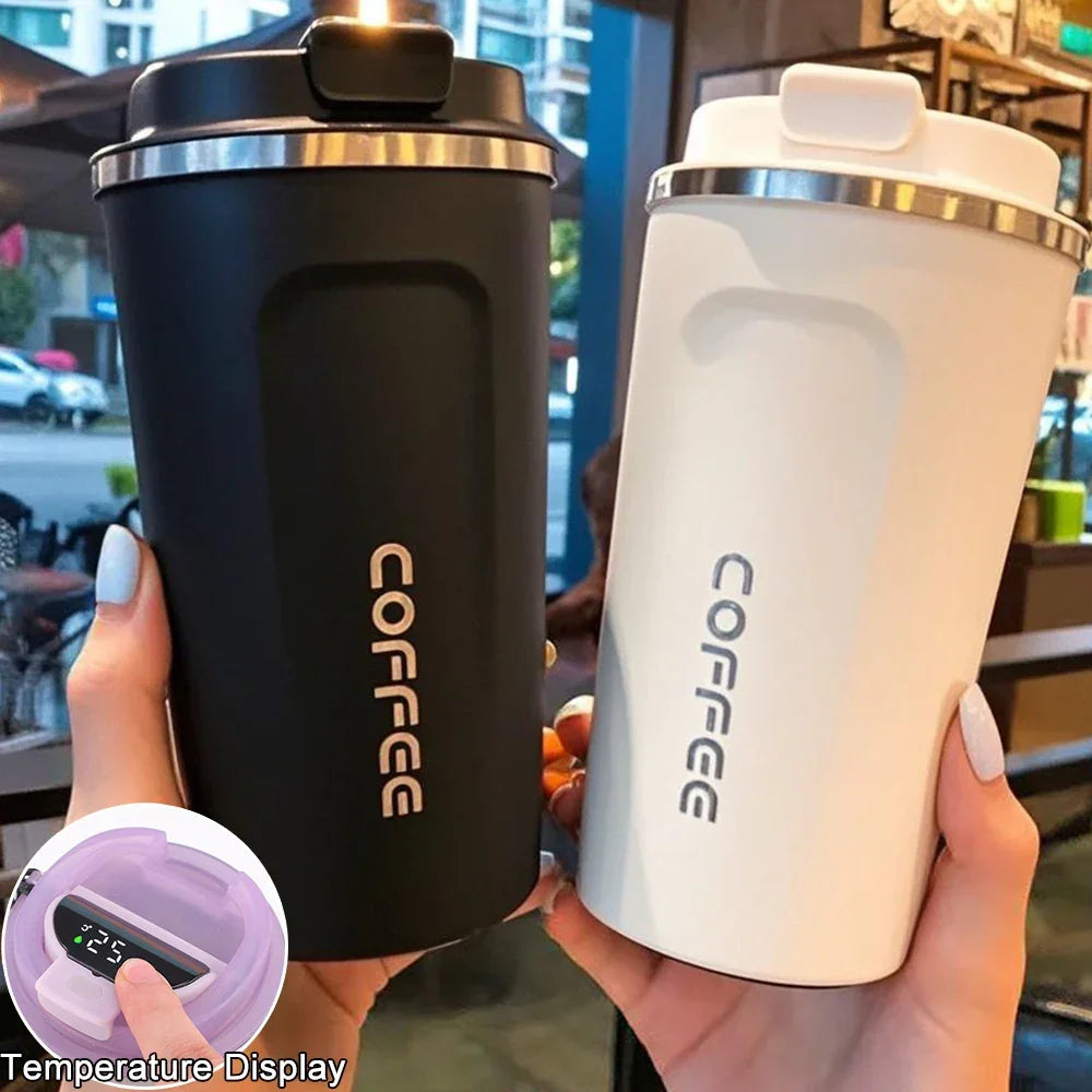 Smart Temperature Display Coffee Tumbler