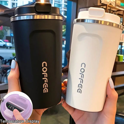 Smart Temperature Display Coffee Tumbler
