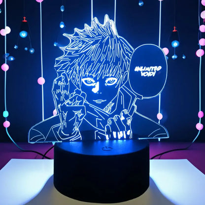 Jujutsu Kaisen 3D LED Anime Lamp