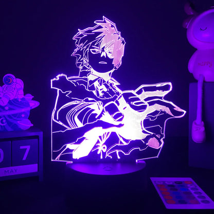 My Hero Academia Anime 3D LED Night Light