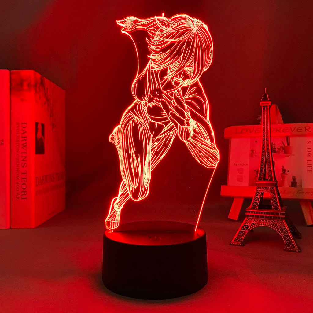 Attack on Titan 3D LED Anime Lamp