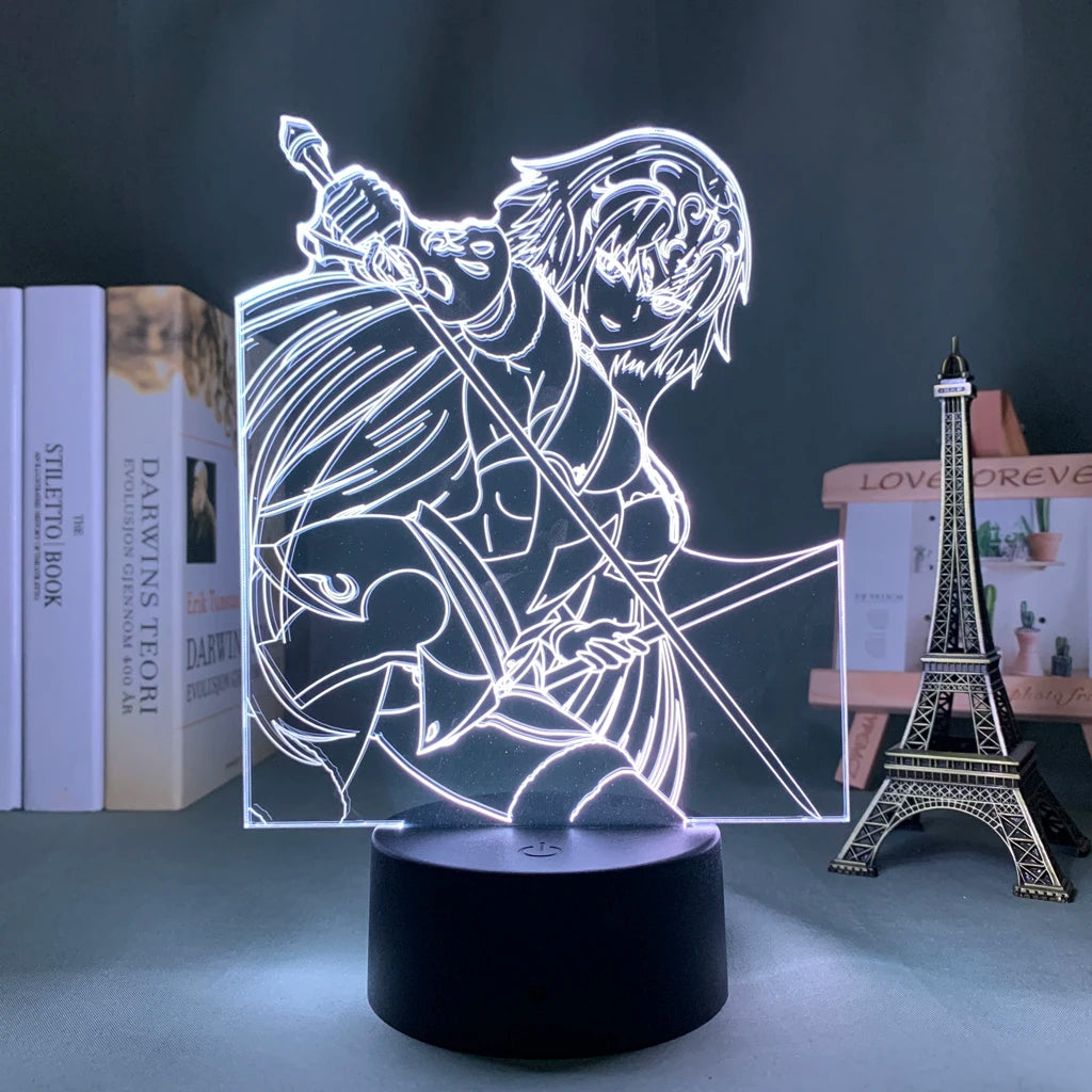 Fate/Stay Night Anime 3D LED Night Light