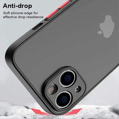 Dragon Ball Anime iPhone Case – Transparent Back & Matte Black Edge