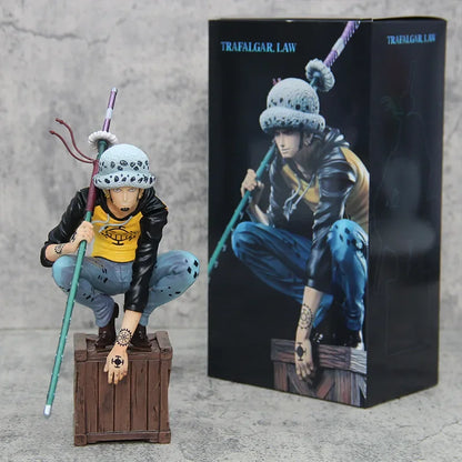 21cm/8.2inch One Piece Trafalgar D. Water Law Action Figure