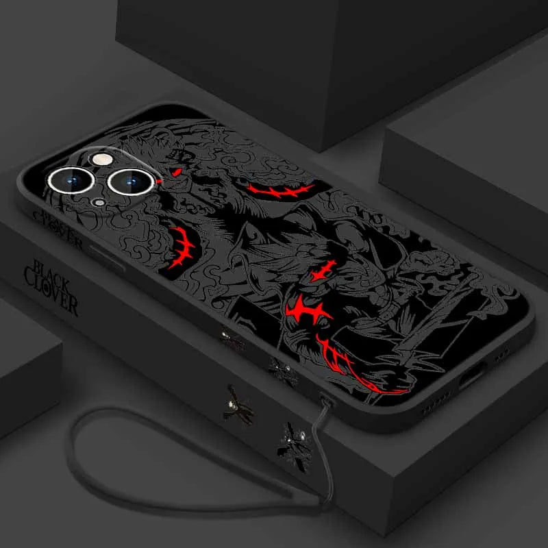 Black Clover Anime Phone Case