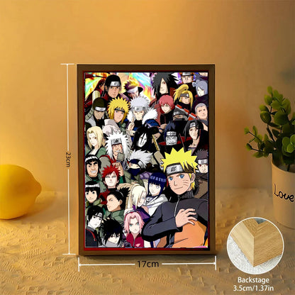 Naruto Anime LED Photo Frame Night Light