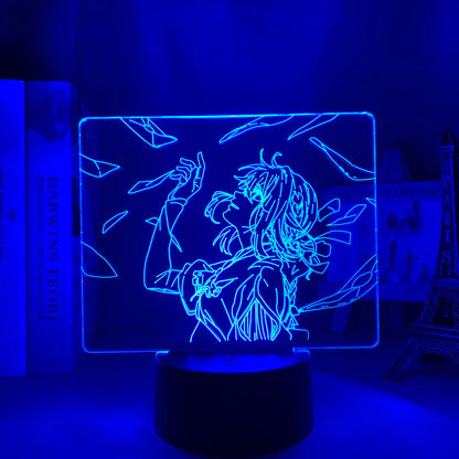 Violet Evergarden 3D LED Anime Night Light