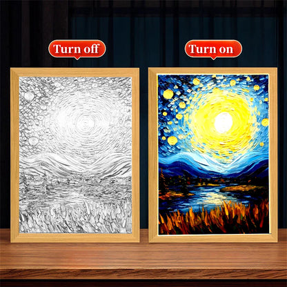 Van Gogh Starry Sky LED Light Painting