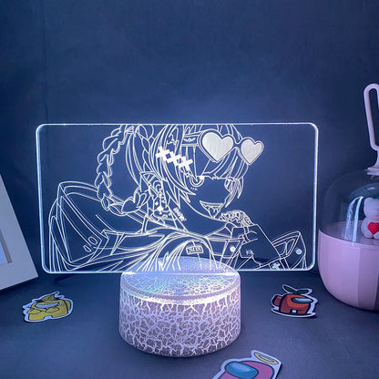 Call of the Night Anime 3D LED Night Light
