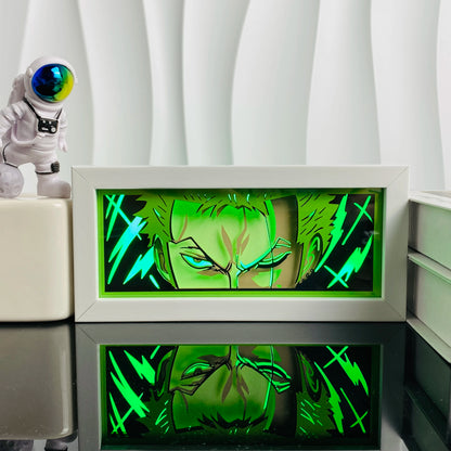 Anime Paper Cut Light Box Night Light