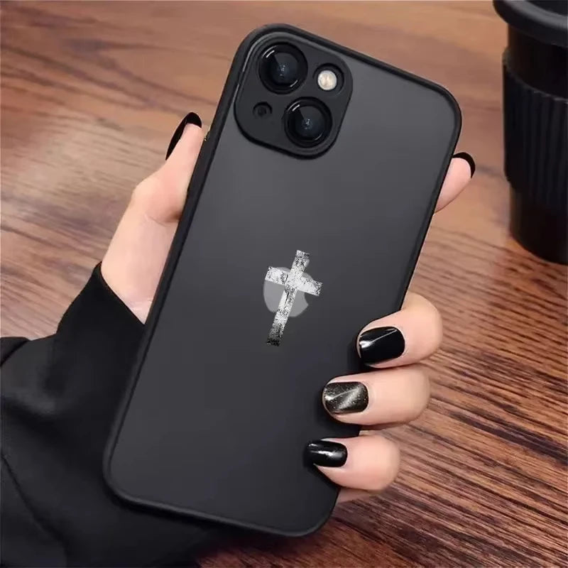 Catholic Themed Phone Case - Jesus Cross Phone Cover