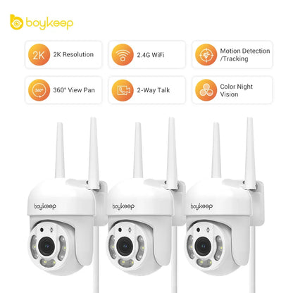 Outdoor Wireless Security Camera with Night Vision