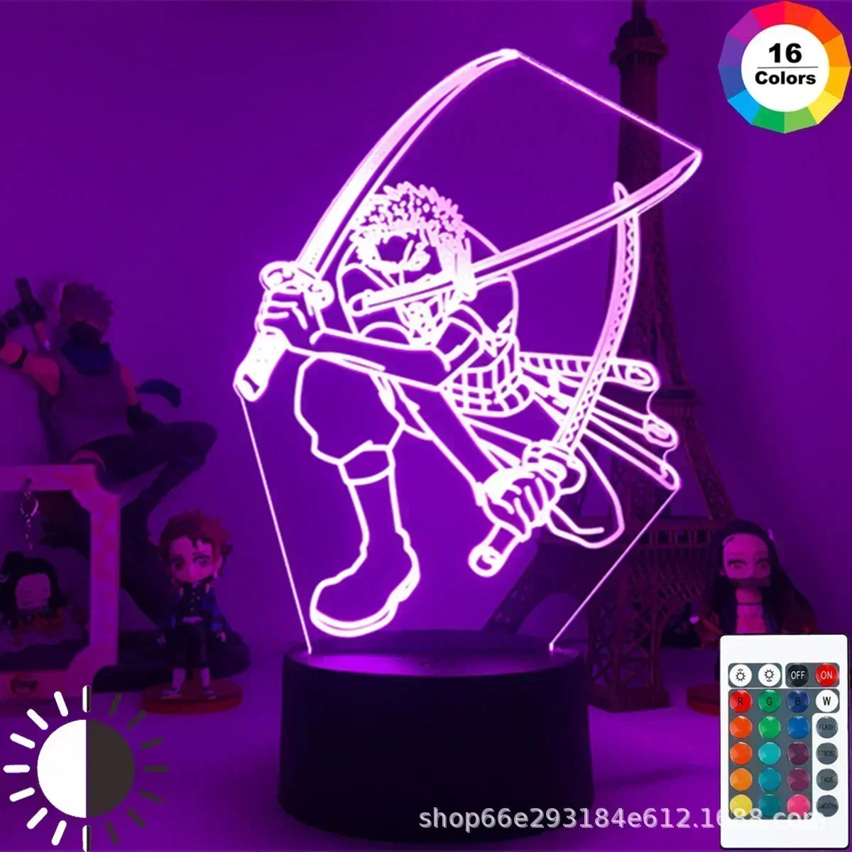 One Piece Anime 3D LED Lamp