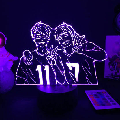 Haikyuu!! Anime 3D LED Night Light
