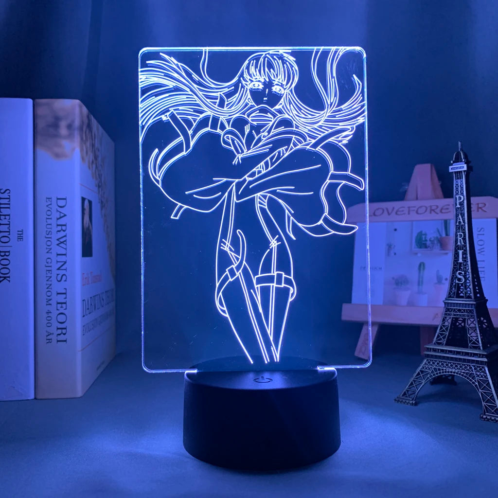 Code Geass Anime 3D LED Night Light