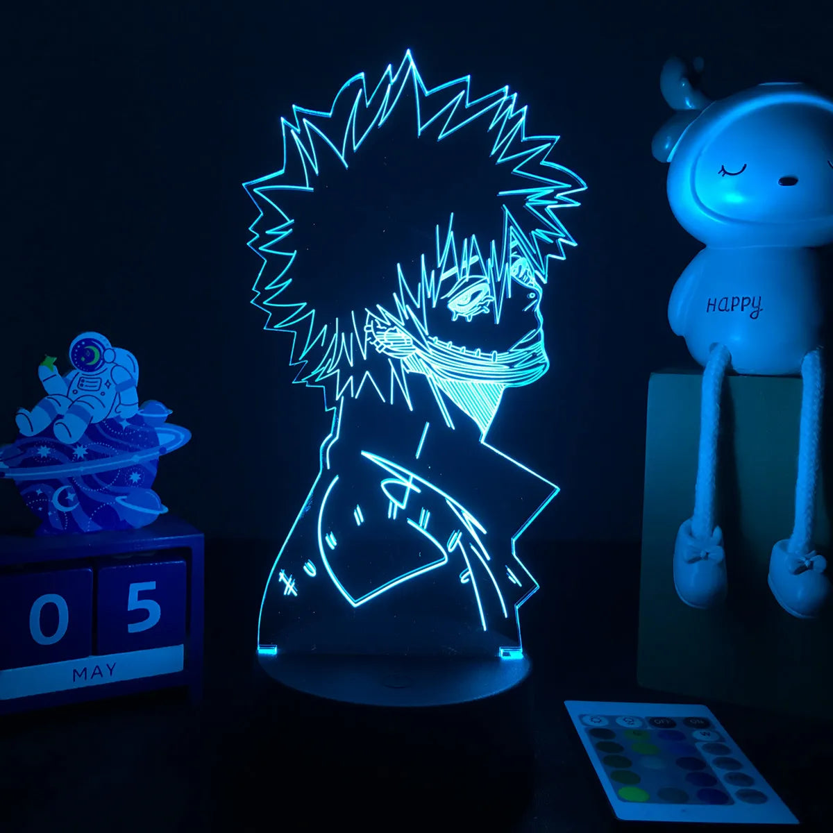 My Hero Academia Anime 3D LED Night Light