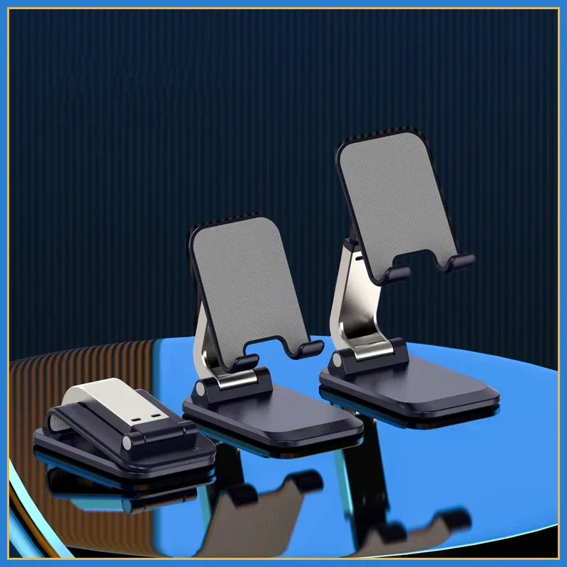 Aluminium Foldable Desk Phone & Tablet Stand - Vélanoworld