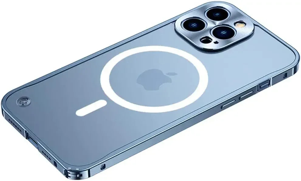 Metal Frame Magnetic Phone Case