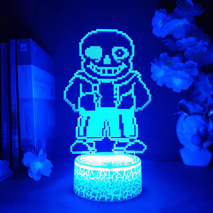 Undertale 3D LED Night Light