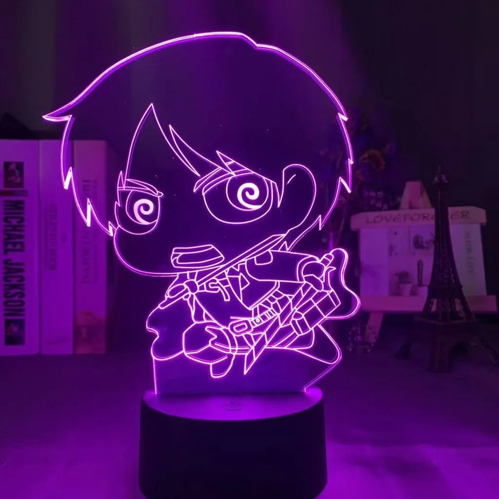 Attack on Titan 3D LED Night Lamp