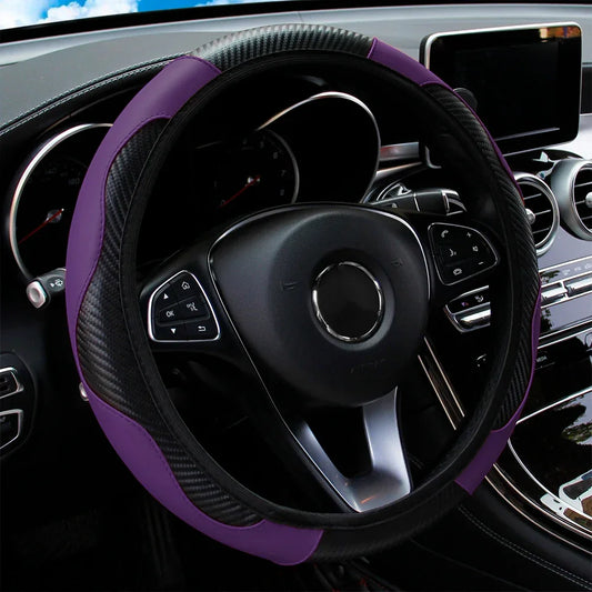Carbon Fibre Steering Wheel Cover