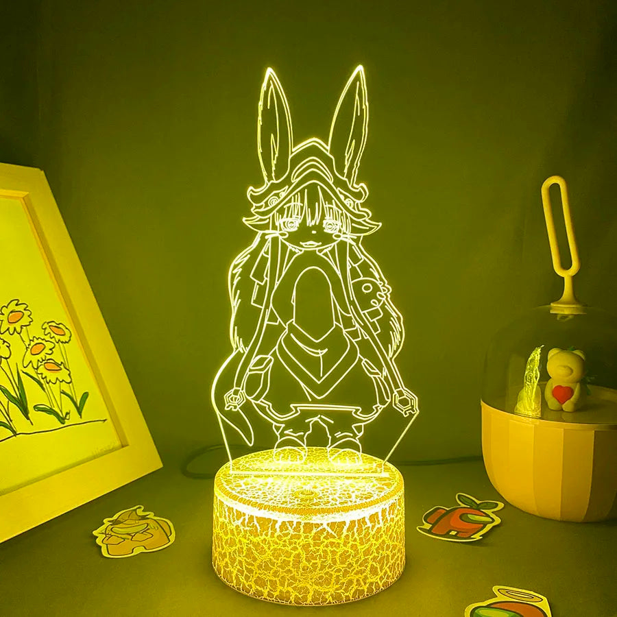 Made in Abyss Anime 3D LED Night Light