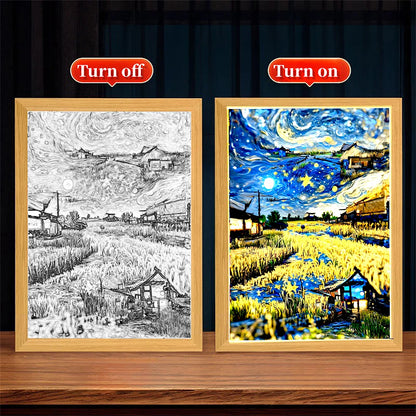Van Gogh Starry Sky LED Light Painting
