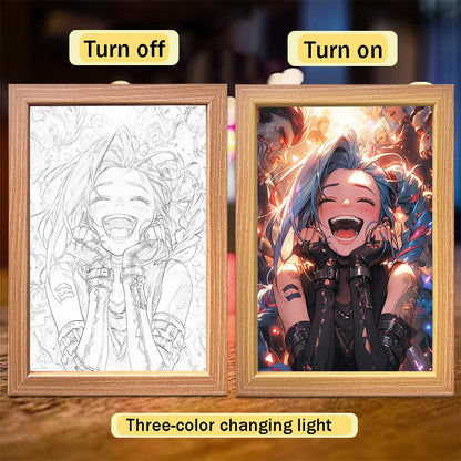 League of Legends LED Photo Frame Night Light