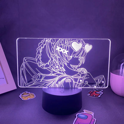 Call of the Night Anime 3D LED Night Light
