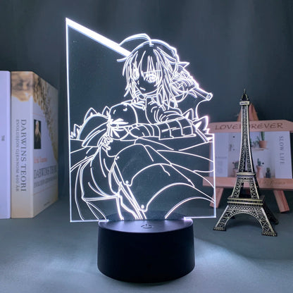 Fate/Stay Night Anime 3D LED Night Light