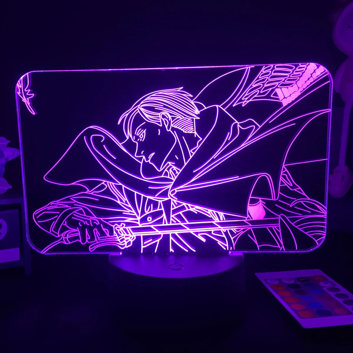 Attack on Titan 3D LED Anime Lamp