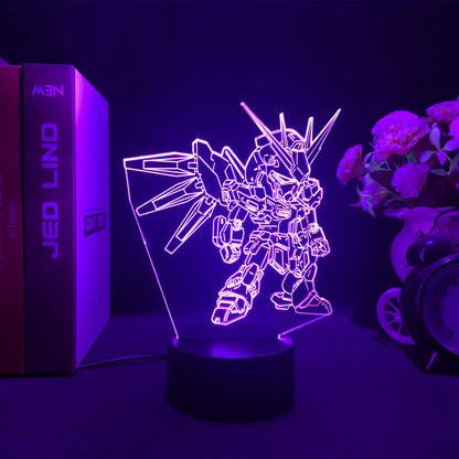 Mobile Suit Gundam Anime 3D LED Night Light