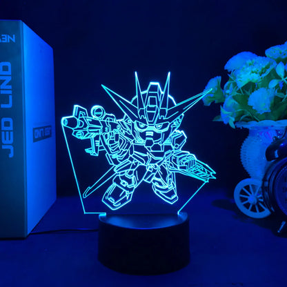 Mobile Suit Gundam Anime 3D LED Night Light
