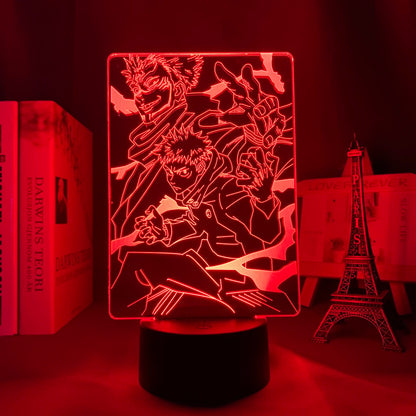 Jujutsu Kaisen Anime 3D LED Night Light