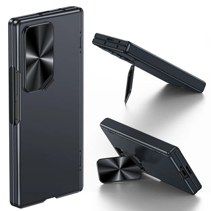 Galaxy Z Flip 6 Case – Slim Hinge Protection with Kickstand & Screen Protector