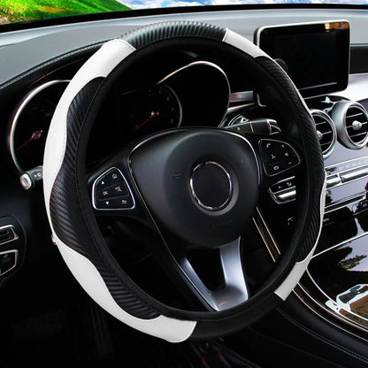 Carbon Fibre Steering Wheel Cover