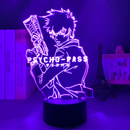 Psycho-Pass Anime 3D LED Night Light