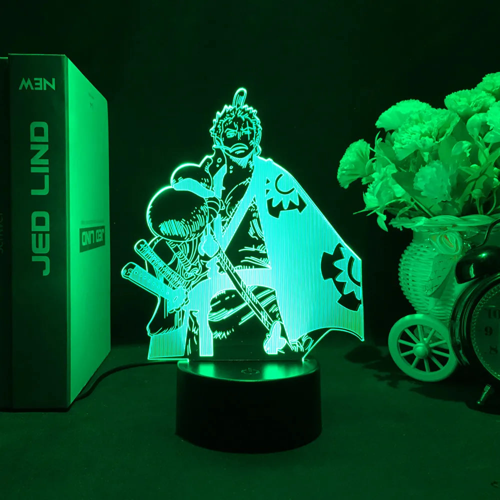 One Piece Anime 3D LED Night Light