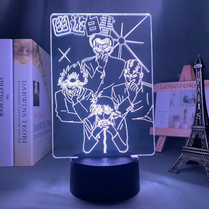 Yu Yu Hakusho Anime 3D LED Night Light