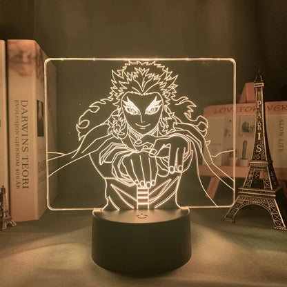 Demon Slayer Anime 3D LED Night Lamp