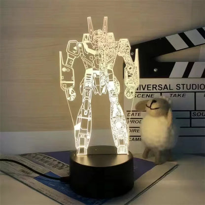 Mobile Suit Gundam Anime 3D LED Night Light