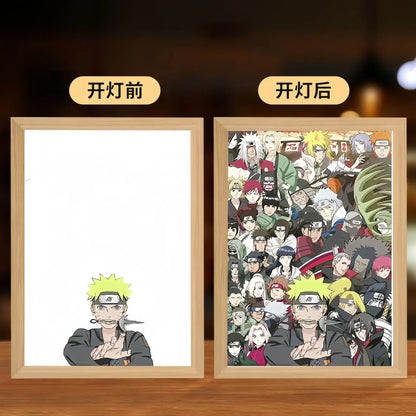 Naruto Anime LED Light Painting