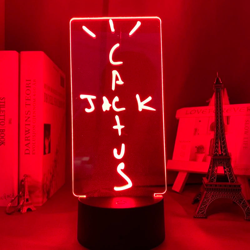 Cactus Jack 3D LED Night Light