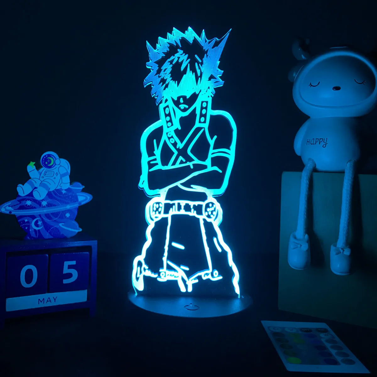 My Hero Academia Anime 3D LED Night Light
