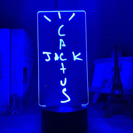 Cactus Jack 3D LED Night Light