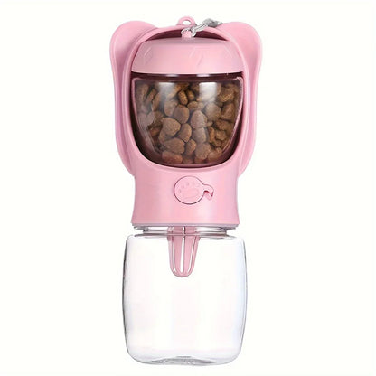 Portable Dog Water Bottle & Food Container